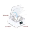 thumbnail image 4 of MANNYA Cat Food Bowls with Automatic Open Cover Infrared Sensing Insects Prevention, 4 of 16