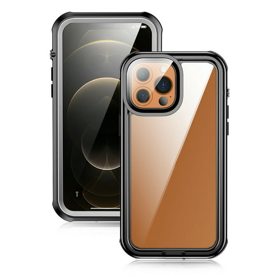 FIEWESEY for iPhone 13 Pro Waterproof Case, IP68 Underwater Case Built-in Screen Protector Full Body Sealed Heavy Duty Protective Cover Shockproof Snowproof for iPhone 13 Pro 6.1 inch