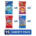 thumbnail image 2 of OREO Mini Cookies, CHIPS AHOY! Mini Cookies, Nutter Butter Bites & RITZ Bits Cheese Crackers Variety Pack, 15 Big Bags (assortment may vary), 2 of 5