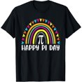 thumbnail image 1 of ALVORD Arc-en-Ciel Joyeuse Journée Pi Professeur de Maths Journée Pi T-Shirt Unisexe P-5TG, 1 of 4