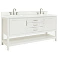 thumbnail image 7 of Ariel R072DCQOVOMNB Bayhill 72" Free Standing Double Basin Vanity Set - Blue, 7 of 7