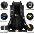thumbnail image 4 of 60L Travel Hiking Camping Backpack with Rain Cover, Backpack Water Resistant,Climbing Backpack for Men Women, 4 of 6