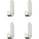 thumbnail image 1 of 4 Pcs Crochet Adhsif En Acier Inoxydablecrochets Auto-adhsif Crochet Pour Serviette, Cls, Maison, Cuisine, Salle De Bain, Anti-rouille Et Tanche, 1 of 5