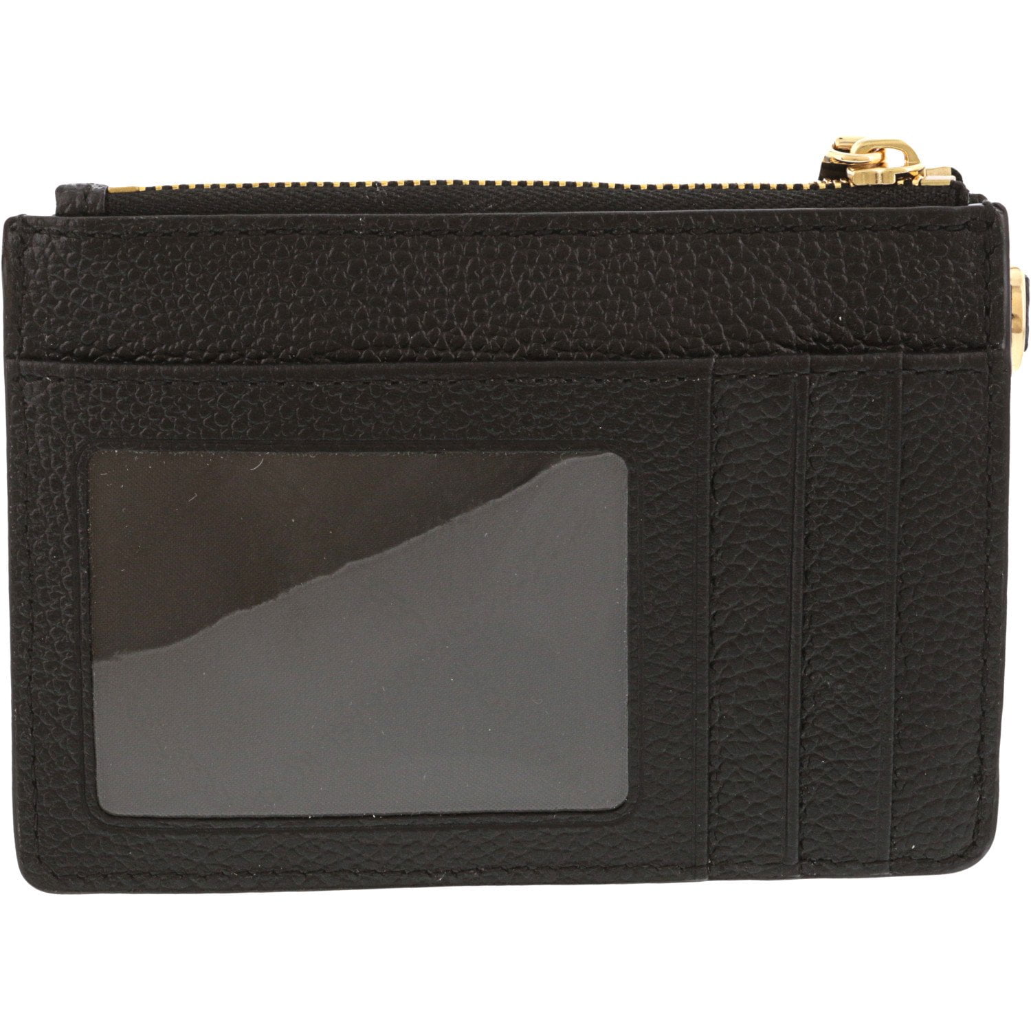 Michael Kors Mercer Small Coin Purse Full Grain Pebbled Leather Hands Free Zipper Closure Made in USA Walmart