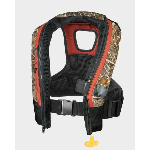 BLUESTORM Arcus 40 Automatic/Manual Inflatable PFD Life Jacket for Adults (Real Tree Max5 Camo) | US Coast Guard Approved