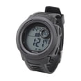 thumbnail image 2 of Reloj deportivo digital para hombre, electrónico, resistente a golpes, resistente al agua hasta 50 m, con correa de goma y pantalla grande, color gris., 2 of 14