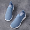 thumbnail image 4 of Las Mujeres Que Caminan Los Zapatos Se Deslizan en Deporte para Correr El (Light 38) Azul, 4 of 8