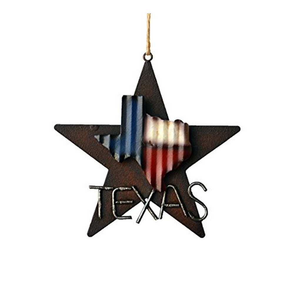 Deleon Collections Western Rustic Lone Star 3D Texas Map