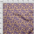 thumbnail image 3 of oneOone Rayon Purple Fabric Lemon Fabric For Sewing Printed Craft Fabric By The Yard 56 Inch Wide, 3 of 4