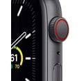 thumbnail image 2 of Restored Apple Watch SE (GPS + Cellular, 44mm) - Space Gray Aluminum Case with Black Sport Band (Refurbished), 2 of 4