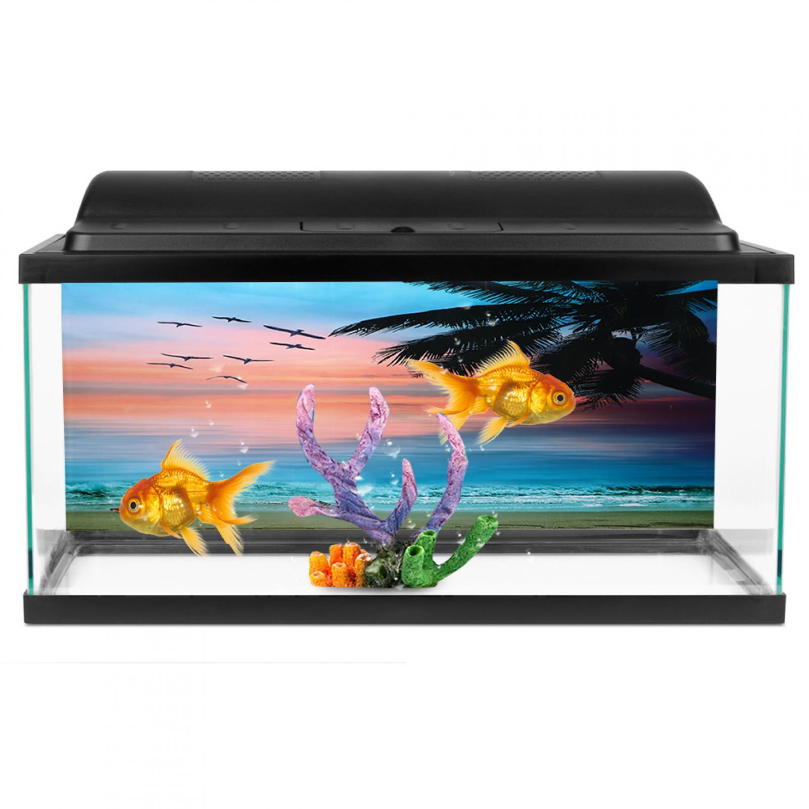 Fosa Fish Tank Poster, Aquarium Poster, PVC Indoor Outdoor Aquarium For Fish Tanks Bathroom