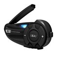 thumbnail image 1 of Casque Bluetooth-compatible Moto 2 Passagers Appairage Rapide Interphone Sans Fil Étanche Noir, 1 of 4