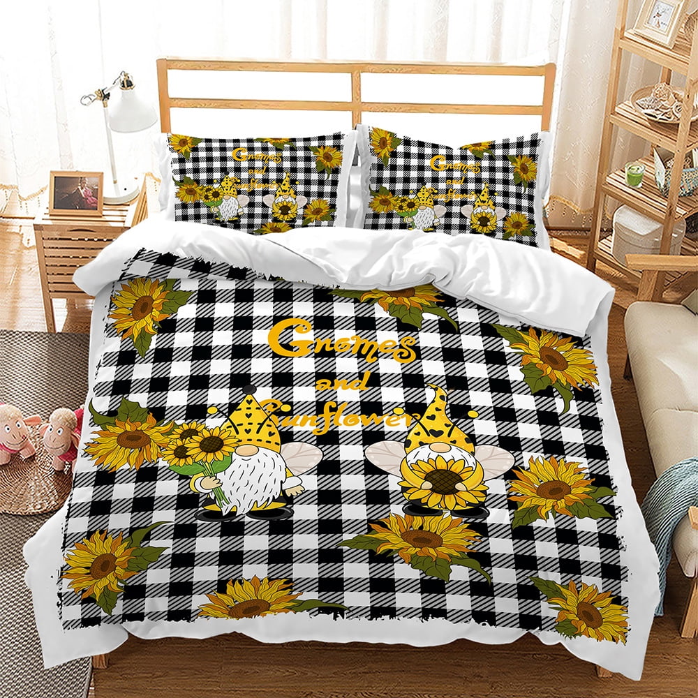 Sunflower Twin Comforter Twin/Twin Yellow Sunflower Bedding Cute Sun