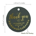 thumbnail image 6 of Inkdotpot Pack Of 100 Thank You For Sharing Our Special Day Bridal Shower-Baby Shower-Retirement-Wedding-Birthday Favor Paper Tags Craft Real Gold Foil Hang Tags, 6 of 6