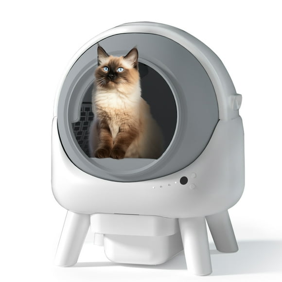Orbitie Self-Cleaning Litter Box White