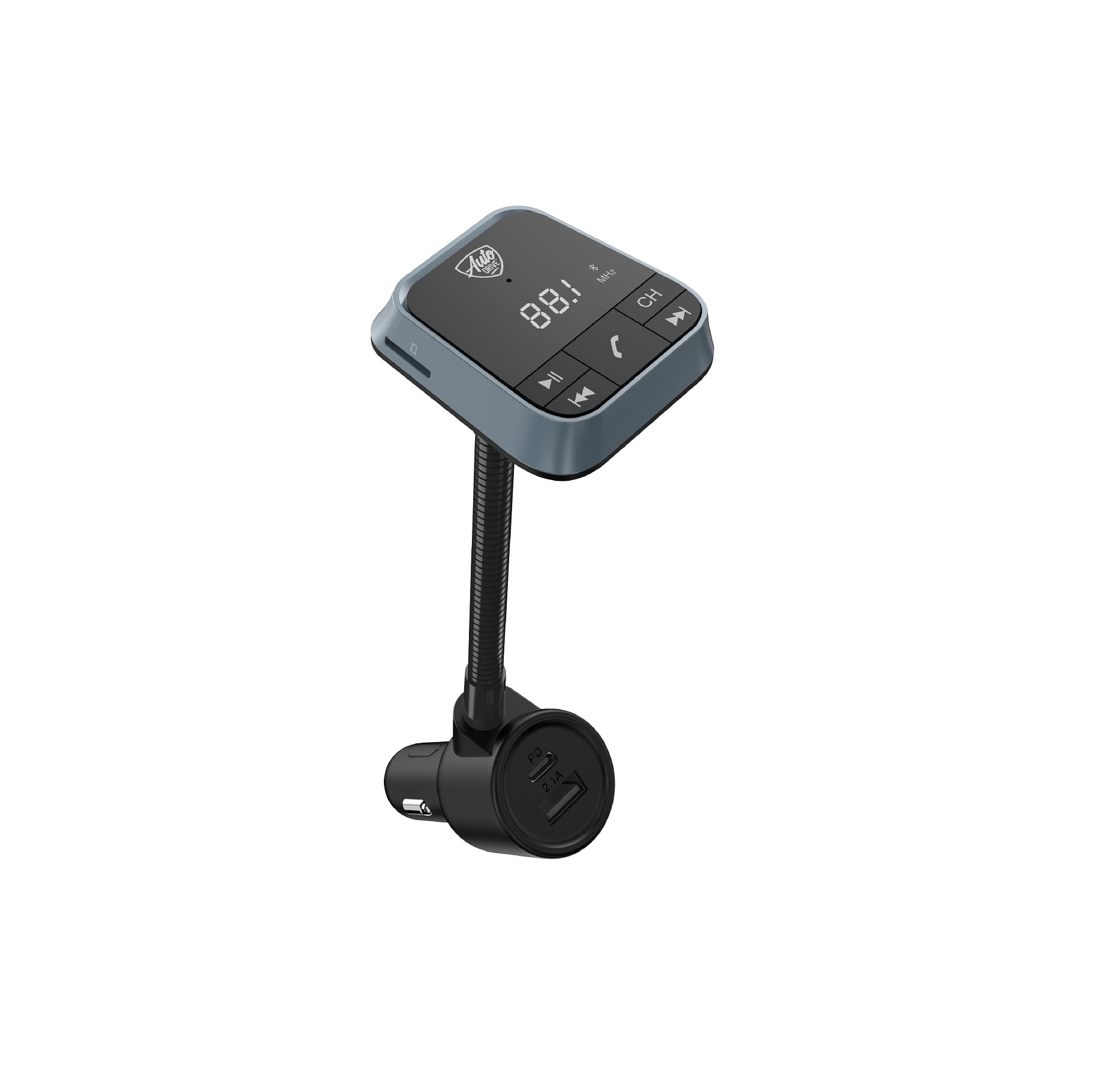 Auto Drive Auto Drive Gooseneck Wireless FM Transmitter