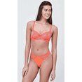 thumbnail image 4 of Skarlett Blue SUMMER CORAL/JUBILEE 'Minx' Balconette Bra, US 32DD, UK 32DD, 4 of 4