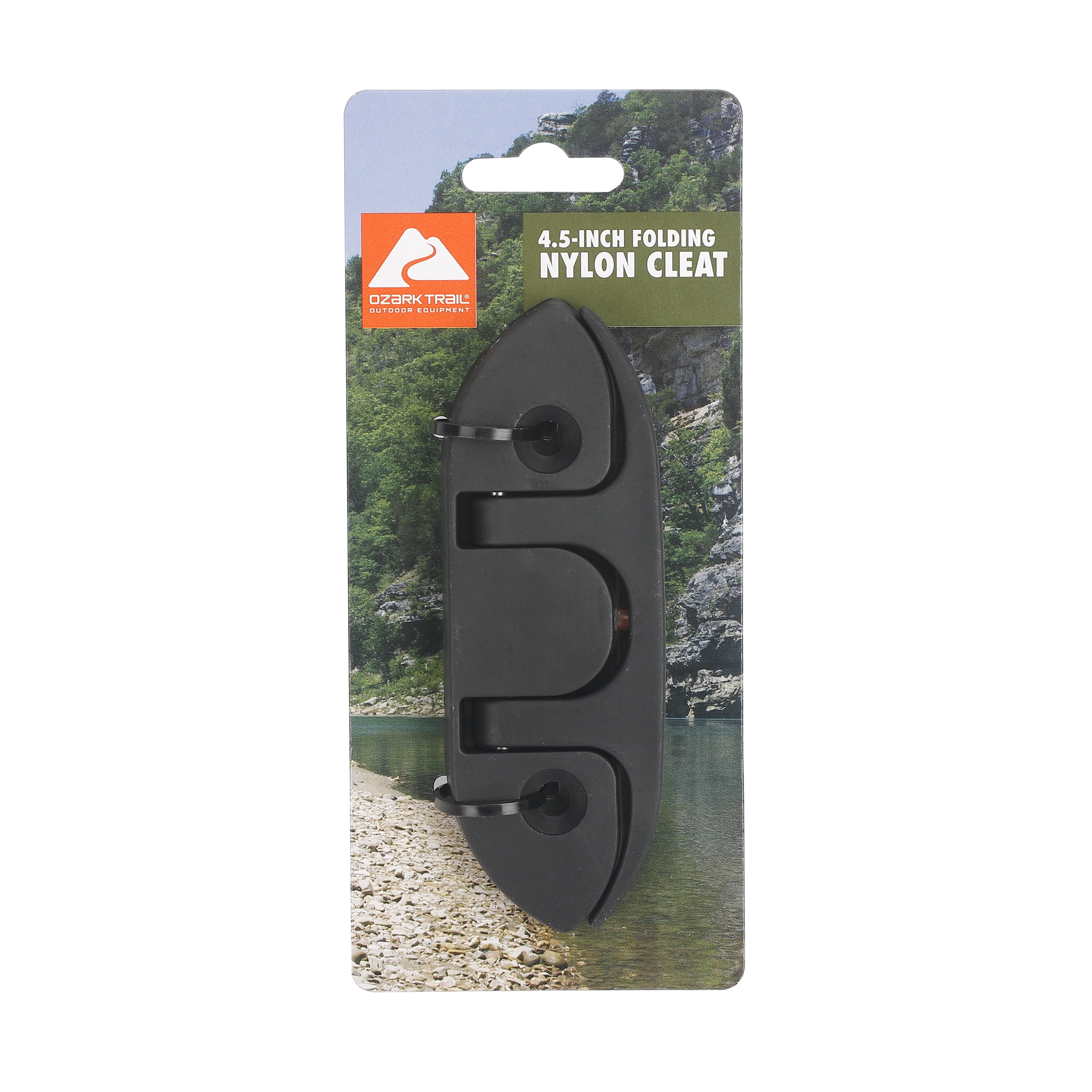 (3 pack) Ozark Trail 4.5-inch Nylon Flush-Folding Cleat, Model BT6368