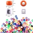 thumbnail image 5 of Juego de cuentas de alfabeto de 960 piezas, cuentas de pony, cuentas de alfabeto, cuentas de colores de bricolaje, cuentas para hacer joyas y manualidades oso de fresa Electrónica, 5 of 5
