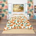 thumbnail image 2 of Designart 'Pineapples Fruit Pattern' Tropical Duvet Cover Set, 2 of 4