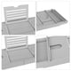 thumbnail image 4 of Bandeja para carrito de bañera Spa de bambú Organizador para carrito de bañera Bandeja para servir L Abanopi Tipo 2, 4 of 7