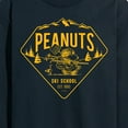 thumbnail image 3 of Peanuts - Ski School - Men's Long Sleeve T-Shirt, 3 of 6