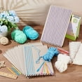 thumbnail image 5 of 8PCS Cardboard Weaving Looms & 12PCS Safety Plastic Sewing Needles Wide Card Loom Weaving Boards Loom Tools for Beginners Knitting Crochet Tapestry Handmade Arts Crafts 10x6 Inch for DIY, 5 of 7