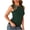 Green, variant on Scyoekwg Tank Tops for Women Summer Sleeveless Comfy Solid Color Casual Dressy Blouse Suspenders Sling Crewneck Slim Tank Tops T Shirts (Green,L)