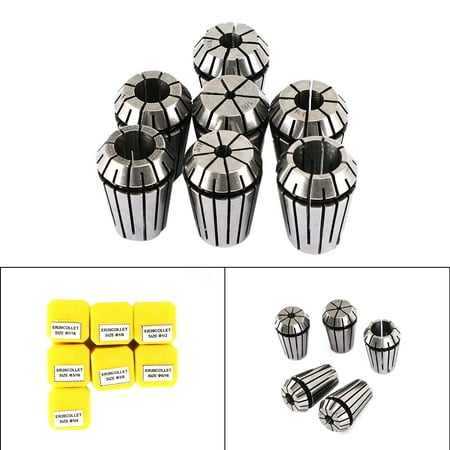 

7Pcs ER20 Spring Collet Set For CNC Milling Lathe Tool Engraving Machine Steel