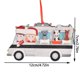 thumbnail image 3 of Adornos navideños, adornos navideños, decoración para árbol de Navidad, regalo de Navidad, colgante pequeño de madera, creativos, lindos adornos colgantes de autobús de bricolaje para gatos y perros f, 3 of 6