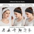 thumbnail image 3 of ZOUYUE Headbands for Women Hair Bands for Women’s Hair Non Slip Women Thick Headband Stretchy Sweat Bands Headbands for Yoga Workout Every Day Basic Fashion Hair Accessories for Women, 3 of 7