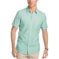 thumbnail image 1 of Camisa con Botones de doble rosa para hombre IZOD Verde Pequeña, 1 of 1