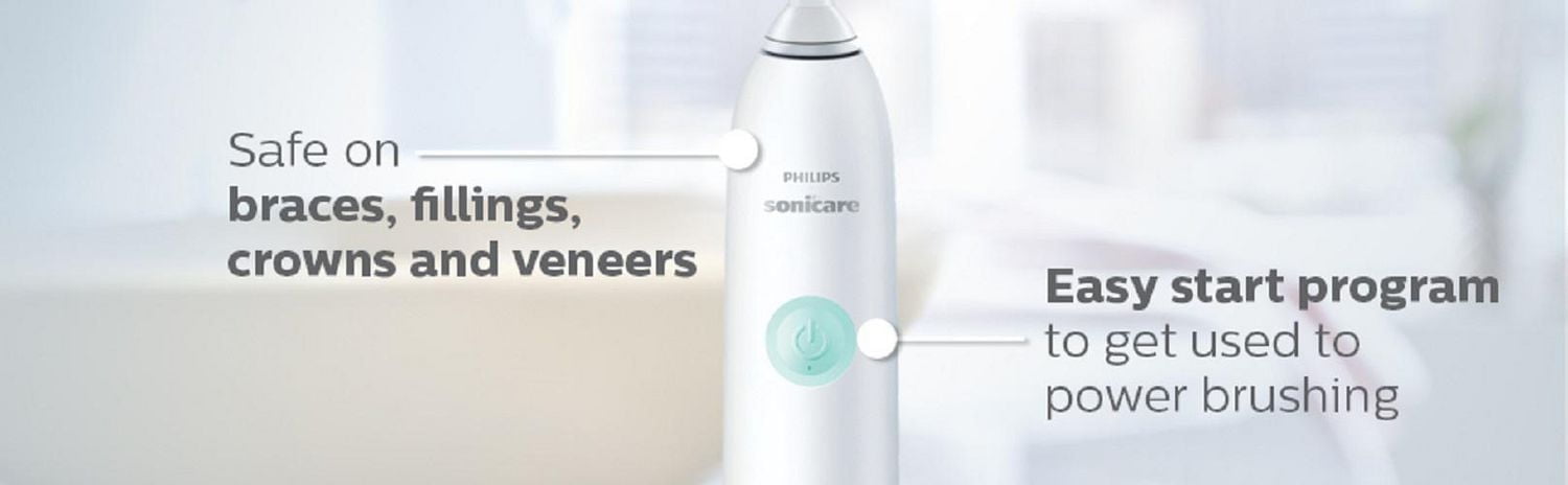 Philips Sonicare DailyClean 1100 Simply Clean Rechargeable Electric Toothbrush, HX3411