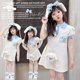 thumbnail image 3 of Vestido informal a rayas para niña, vestido mameluco de moda de verano de manga corta, ropa para niños, trajes para niños, vestidos para niños pequeños, 3 of 5