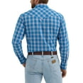 thumbnail image 4 of Wrangler® Men's and Big Men's Regular Fit Long Sleeve Western Shirt, Sizes S-5XL, 4 of 4