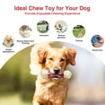 thumbnail image 4 of MASBRILL Large Dog Toys for Aggressive Chewers, Dog Toys for Large Dogs, Tough Dog Bone Chew Toys for Medium/ Large Dogs, Toothbrush Dog Toys for Aggressive Chewers Large Breed, 4 of 7