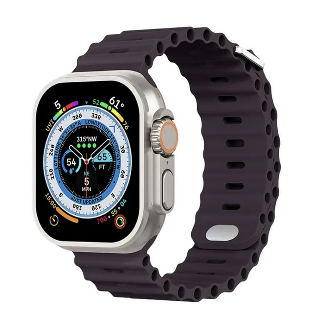 Correa para Apple Watch de Silicon, compatible con 38 mm / 40 mm / 41 mm. Modelo Ocean (Color Liso).
