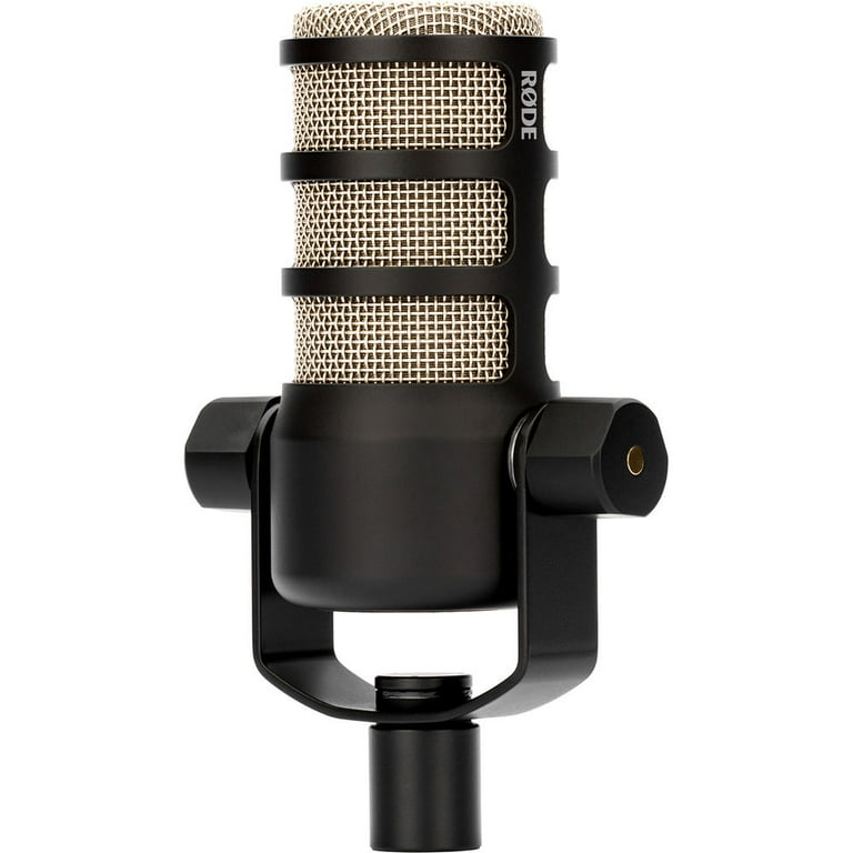 Rode PodMic Dynamic Podcasting Microphone Bundle with On-Stage PBPM-JBH Pop  Blocker 