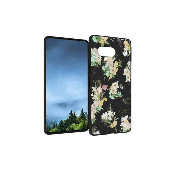 Compatible with Google Pixel 7 Phone Case, Floral 113 Case Men Women, Flexible Silicone Shockproof Case for Google Pixel 7