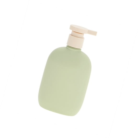 Vocoste Pressure Pump Flat Soap Dispenser for Bathroom 8.79oz Green 1 Pc