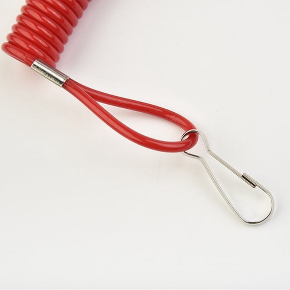 Outboard Cut Off Boat Motor Kill Stop Switch W/Safety Tether Lanyard