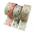 thumbnail image 1 of Papel de álbum de recortes,Conjunto de cintas washi Cintas decorativas con estampado de lámina dorada,Juegos de cintas adhesivas finas Manualidades para niños,Álbum de recortes Artesanía, 1 of 8