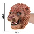 thumbnail image 1 of Dinosaur Hand Puppet Gloves Soft Rubber, Tyrannosaurus Rex, Triceratops, Simulation Animal Model-Jinjin, 1 of 4