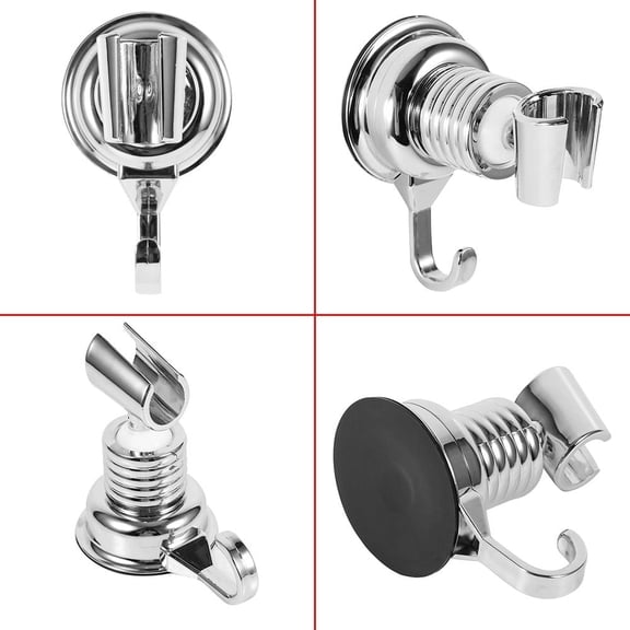 Sprayer Holder, With Sucker, A Towel Hook Shower Supporter, 360 Degree Attached For Bathroom Shower  Most Of Shower