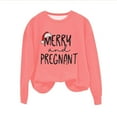 thumbnail image 4 of EGNMCR Chandail en Molleton de Noël Col Rond Imprimé Ample Manches Longues Sans Capuche, 4 of 4