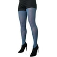 thumbnail image 2 of Blue Denim Opaque Tights Plus Size for Women - from XL to 5XL, 2 of 6