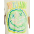 thumbnail image 3 of Nirvana Men's Graphic Band Tee with Short Sleeves, Sizes XS-3XL, 3 of 5