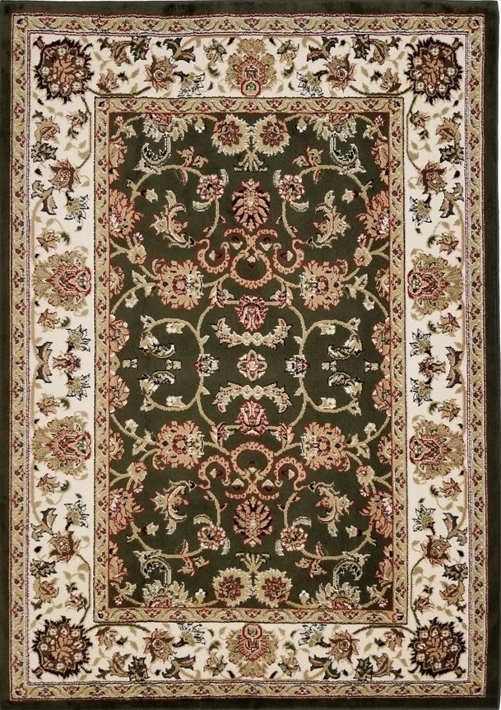 DiscountWorld Modern Jersey Collection Indoor Outdoor Area Rug,GRN