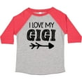 thumbnail image 3 of Inktastic I Love My Gigi with Arrow Boys or Girls Toddler T-Shirt, 3 of 5
