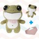 thumbnail image 3 of Muñeca De Peluche De Rana, Juguete De Peluche De Rana De 11,4 Pulgadas Para Sofá, Dormitorio, Rana De Peluche De Pie Para Regalo De Niños Y Niñas, Muyoka Hogar, 3 of 7